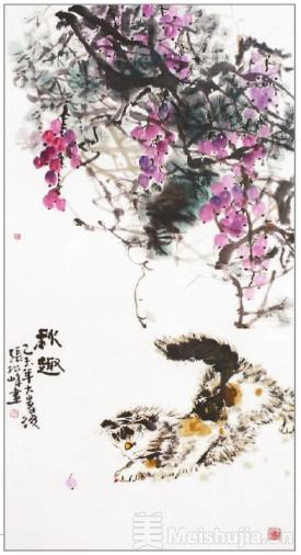 醇厚古朴中别开生面——评张松峰其人其画